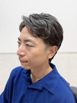 ヨシザワインク プレミアム 築地店(YOSHIZAWA Inc. PREMIUM) ツーブロ/ナチュラルパーマ/カジュアル/ショート/フェード