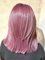 TONE(トーン)by Chara 池袋 髪質改善 ダブルカラー 【4月上旬OPEN(予定)】 レイヤースタイルのピンクベージュ【池袋東通り】