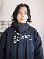 スロークラブ(THE SLOW CLUB)&nbsp;ミディアメンズパーマ