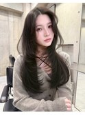 20代30代ショートボブレイヤーカット透明感カラー