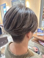 マイノリティー(Minority Produced By TOPHAIR) 白髪ぼかしハイライト × メンズツーブロック