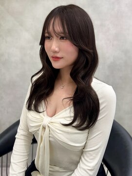 シティ オモテサンドウ(CITY omotesando) ココアブラウン ミディアムくびれレイヤー