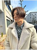 フェザーパーマニュアンスパーマケアパーマ眉毛カット