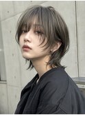 ショートウルフ ウルフカット マッシュウルフ レイヤーショート
