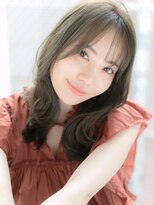 ローマ ギンザ(ROMA Ginza)&nbsp;ひし形レイヤーカット/大人デジタルパーマ/面長丸顔前髪あり