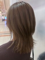 ジュノ イオンモール香椎浜店(Juno)&nbsp;レイヤースタイル × ミルクティーベージュ