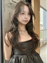シティ オモテサンドウ(CITY omotesando)&nbsp;レイヤーカット×オリーブベージュ ハイレイヤー tr