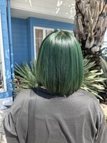 マリブヘアリゾート 太田店(malibu hair resort)&nbsp;グリーンカラー