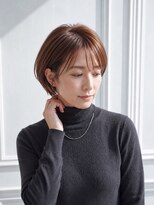 アッシュ 川崎店(Ash)&nbsp;20代30代40代に人気　丸みショートボブ