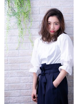 ヘアーアートシフォン 池袋西口店(Hair art chiffon) 着物黒髪イルミナカラーヘルシーレイヤーデジタルパーマボブ池袋