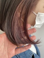 ベルフェミンキルン(Belle femin kilun) インナーカラー×ピンク