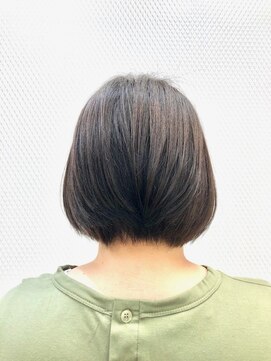 クオリス 上福岡店(QUALIS) 前下がり/ショート/小顔/ショートボブ/ココアブラウン/30代40代