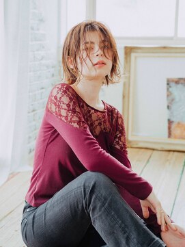 ヘアー アークス 上大岡店(hair ARKS) うざバングのボブスタイルARKS上大岡