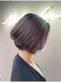 大人ハイライトボブ