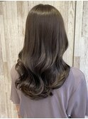 20代30代★スタイリング簡単♪イルミナ透明感アッシュベージュ