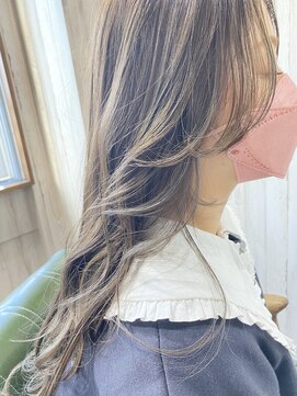 シュクルヘアー(Sucre Hair) 顔周りカット☆ハイライトカラー