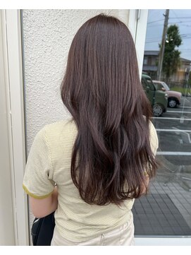 ミリ 久留米(miri..) ブリーチ無しグレージュカラー haru