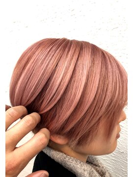 ラビス 浦和(Lovis) デザインカラー/レイヤーカット/ウェットヘア/夏のヘアアレンジ