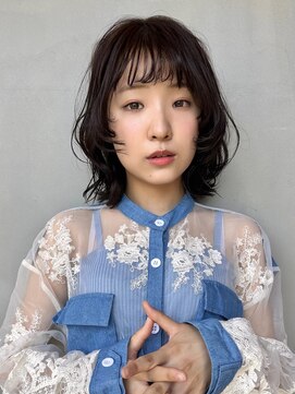 リンネ(Lin'ne) フェイスフリルミディ/フェイスレイヤーカット