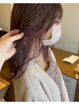 トリート 南行徳本店(TREAT) くすみベージュ×インナーピンク♪/南行徳