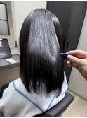 髪質改善ストレート×艶髪黒髪【博多／福岡】