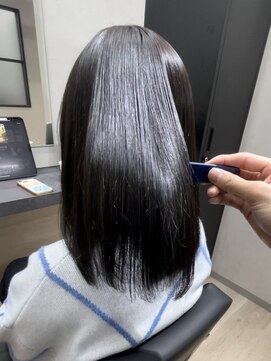 フレーム 博多店(FRAME) 髪質改善ストレート×艶髪黒髪【博多／福岡】