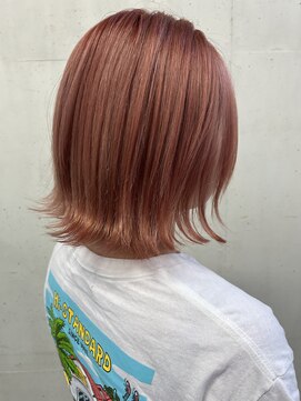 ゴットイズム(GOTTO ISM) ◎サーモンピンクカラー◎外はねスタイル