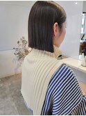 ストレートボブ□
