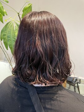 ランプシーヘアー(Lampsi hair) コテ巻き風カール