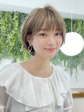 ネイロ 錦糸町(NeiRo) ★前下がりショートボブ石原さとみショートカットカラーパーマ