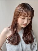 ロングレイヤー フェイスレイヤー 顔まわりカット