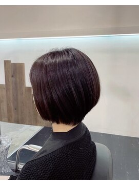サウンドヘアデザイン(sound hair design) 前上がりショートボブ