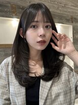 エヌアイ オモテサンドウ(ni omotesando)&nbsp;フェイスレイヤー ワンカール レイヤーカット【肥田亜沙美】