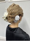 お祭りヘアセット