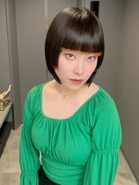 ジアン バイ ミルボン 西宮ガーデンズプラス(GIEN by milbon) ショートカット/姫カット/ポイントカラー