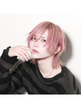 ガルテ(GARTE) メンズウルフ×ハイトーンピンク