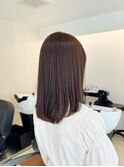 【ミディアムスタイル】アッシュブラウン