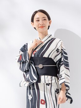 ユニークスタンダード(UNIQUE STANDARD)の写真/【北新地駅30秒】浴衣着付け＋ヘアセット¥4400!お祭り、花火大会、パーティー等夏のイベントで思い出を！