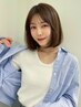 高発色*ブリーチなしダブルカラー+髪質改善ケアTR￥15900