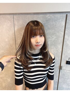 ガルボヘアー 心斎橋店(garbohair) 小顔見せ×エクステ馴染ませカットプルエクステ心斎橋