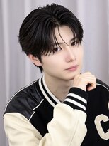 ザ サードヘアー 津田沼 (THE 3rd HAIR)&nbsp;シースルーセンターパート　ニュアンスパーマ