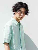 メンズ ショコラ ナンバ(Men's Chocolat NAMBA)&nbsp;#ニュアンスパーマ　#センターパート