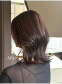 30代からの白髪ぼかし☆粋なモカブラウン