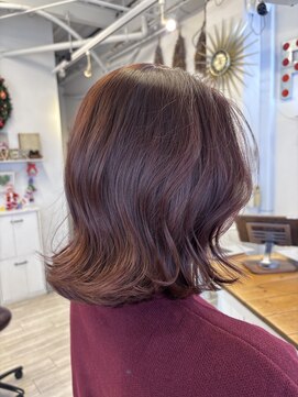 フラバー(flover) ブリーチなしラベンダーブラウン【miyabi】