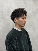アップバングショート