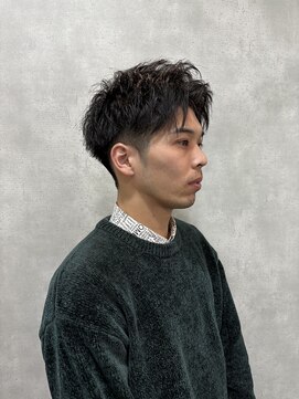 メンズサロン ルレイル(Men’s salon REIR) アップバングショート