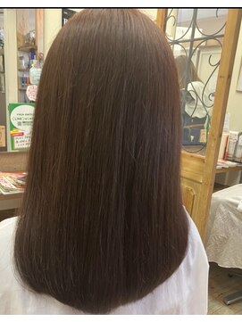 ロカスウィッチ (roca switch) リタッチカラー縮毛矯正+髪質改善トリートメント