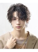 MEN’S HAIR/波巻きツイストスパイラル/リバースセンター