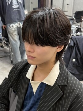 エルマーク 京都駅前(L-MARK) マッシュヘア/黒髪/メンズカット/men's/メンズ/眉毛