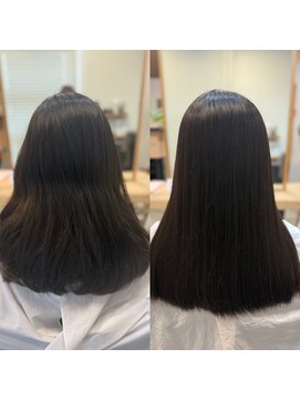 スープル オオブ(SOUPLE.obu) 【髪質改善x縮毛矯正】SILKストレート